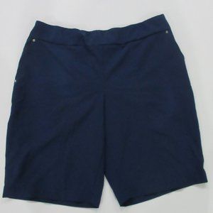 Chico's Zenergy Blue Shorts Chico's Sz 2 (12)